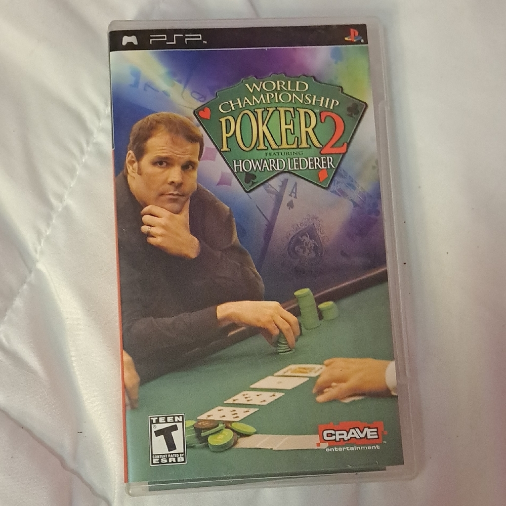 World Championship Poker 2 for PSP - Black and Green